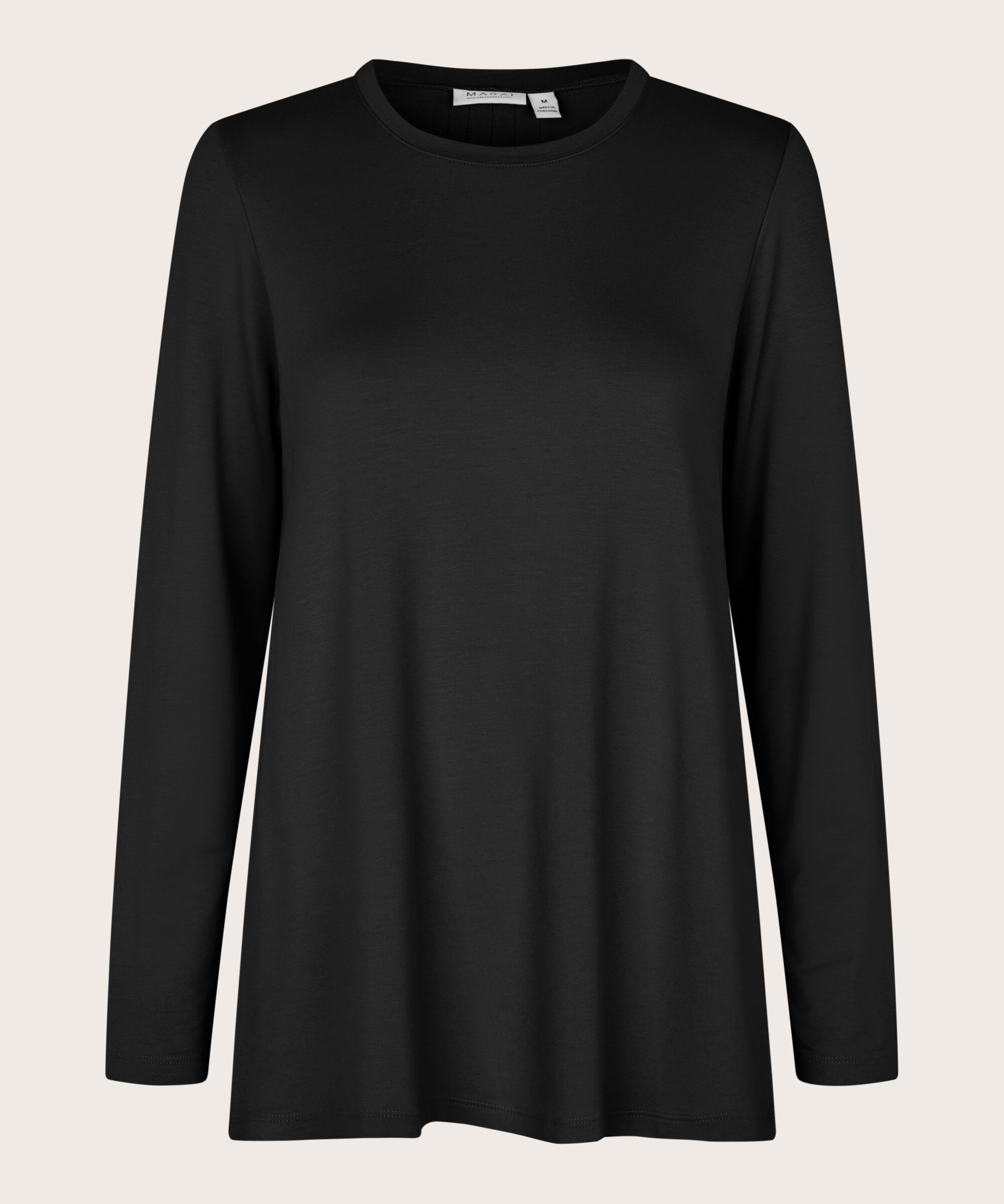 Berta JERSEY Top, Black