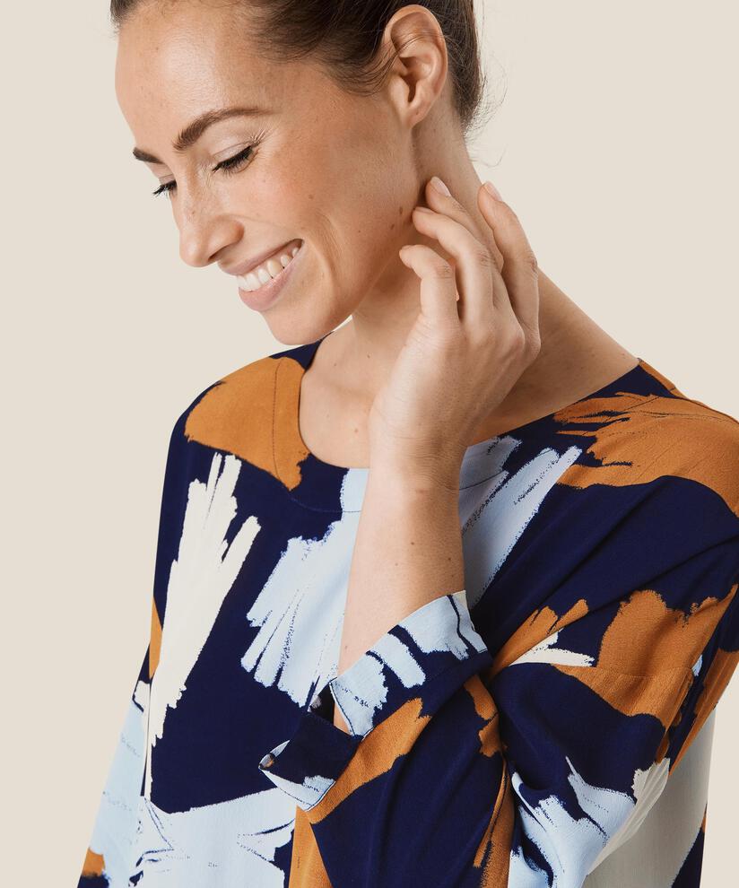 Becca Blouse, Maritime Blue