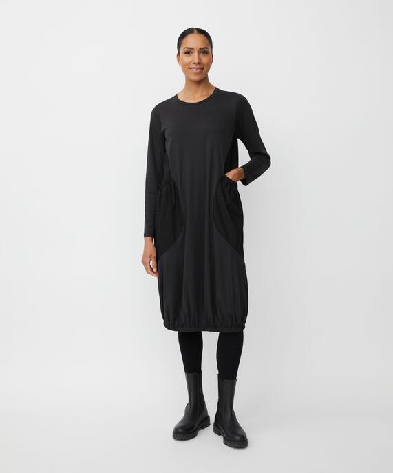 Nyphira JERSEY Dress, Black
