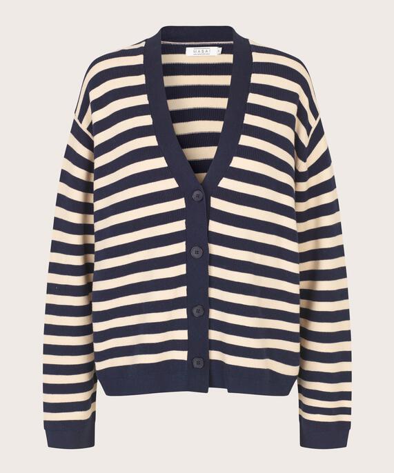 Lavender Cardigan, Maritime Blue