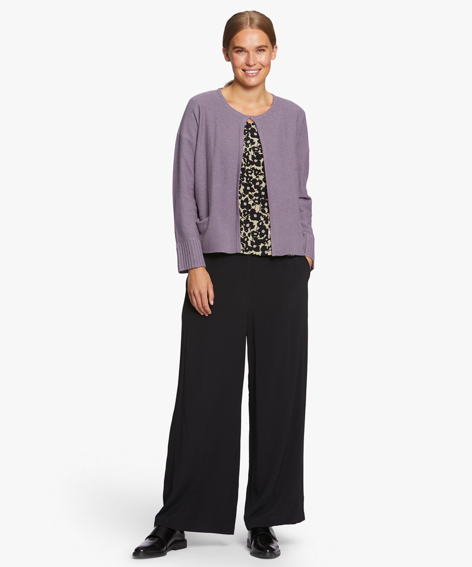 PERINUS TROUSERS, Black