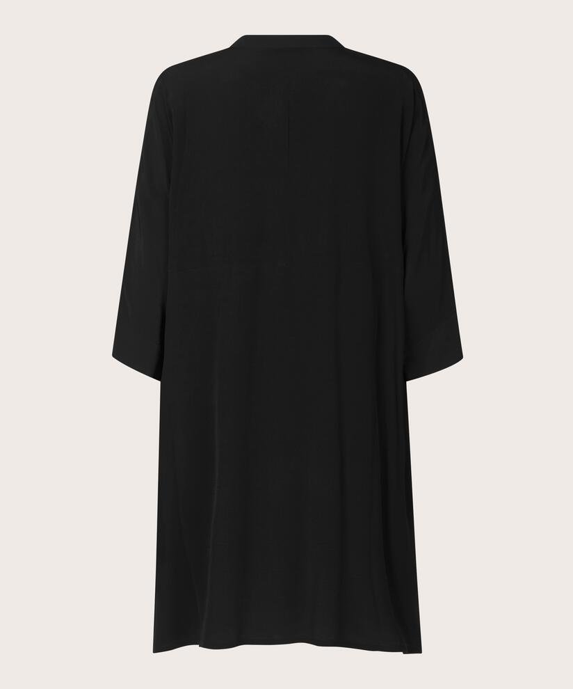 Iosetta Shirt Dress, Black