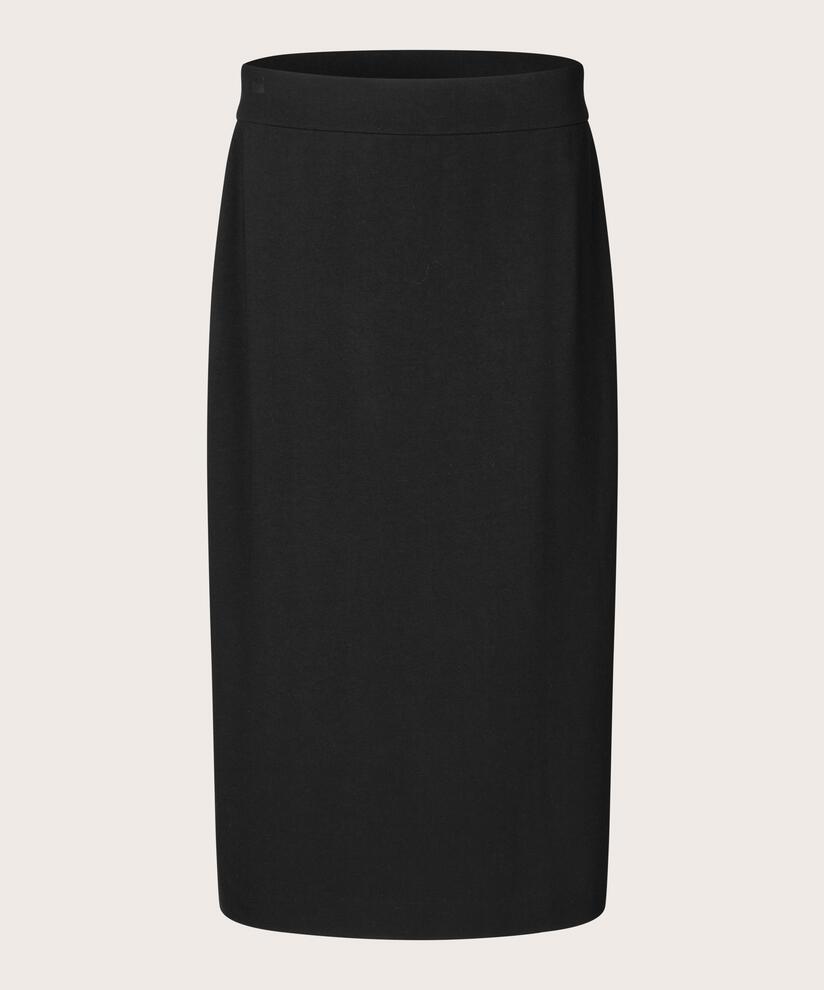 Stephanie JERSEY Skirt, Black