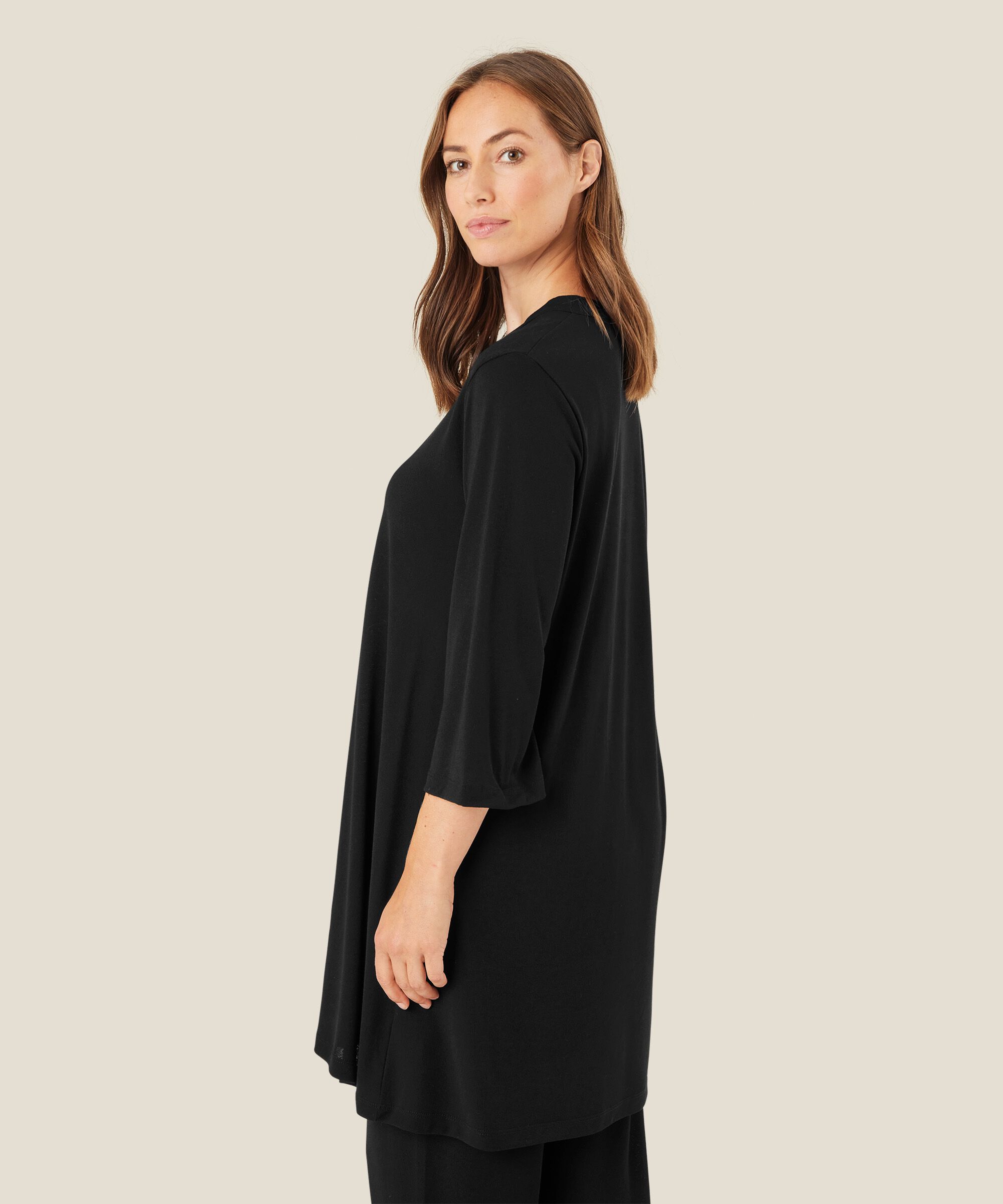Gaelle JERSEY Tunic, Black