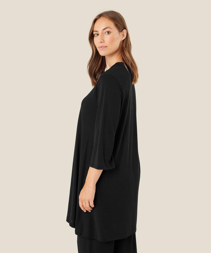 Gaelle JERSEY Tunic, Black
