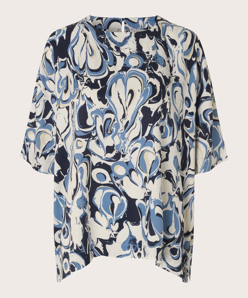 DEGANA BLOUSE, Quiet Harbor