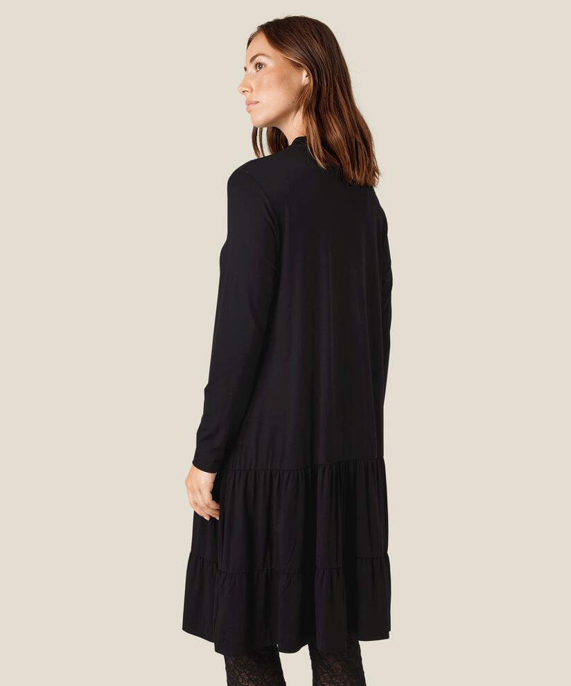 NORIS JERSEY DRESS, Black