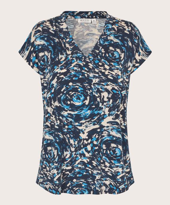 Efa JERSEY Top, Cendre Blue