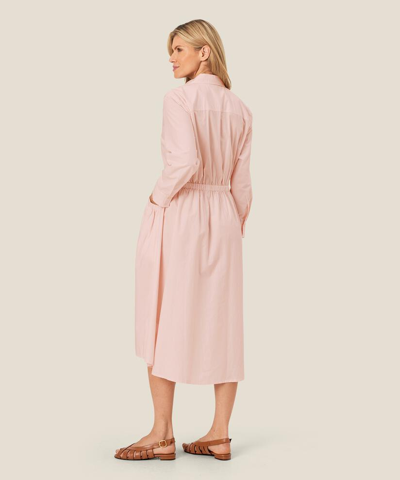 Novanie Shirt Dress, Mauve Chalk