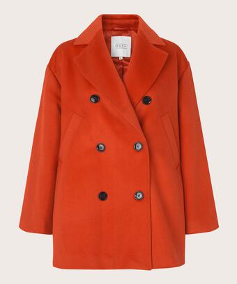 Tracy Wool Jacket, Red Clay, hi-res