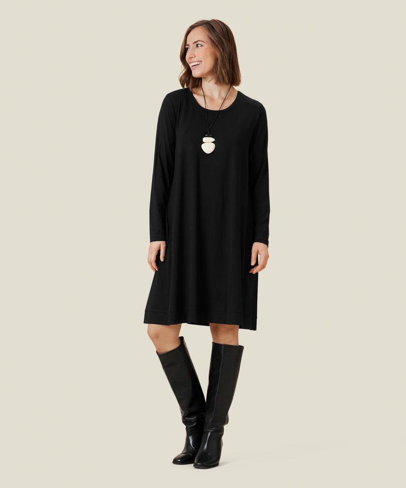 NOPI JERSEY DRESS, Black