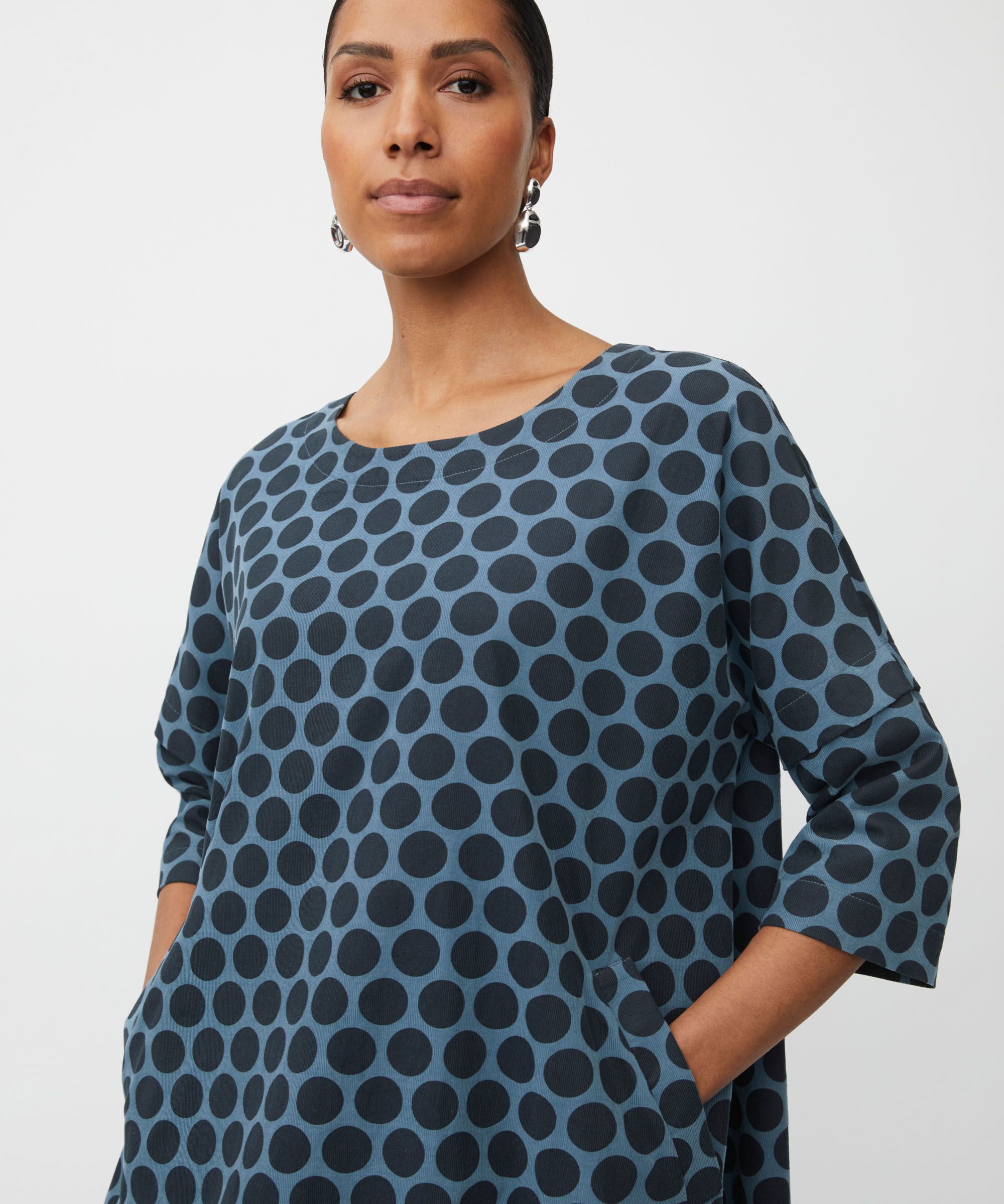 Neo Dress, Navy Blazer