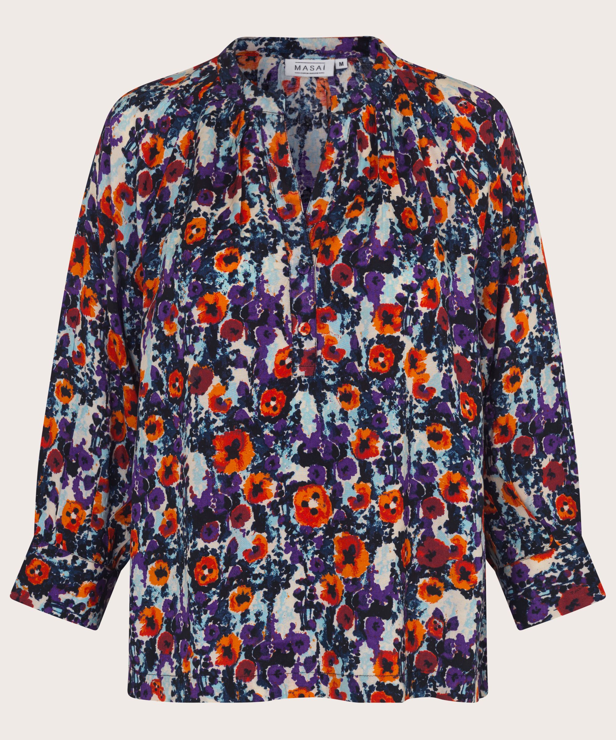 Delhia Blouse, Meadow Violet
