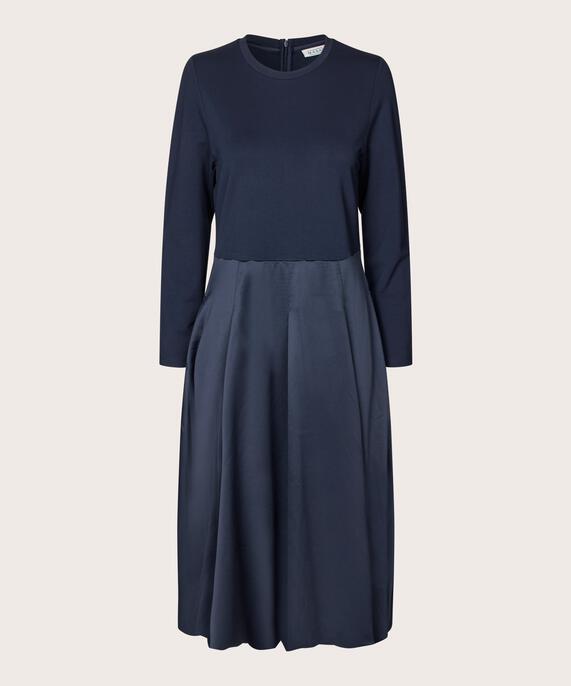 Neyvora JERSEY Dress, Navy Blazer