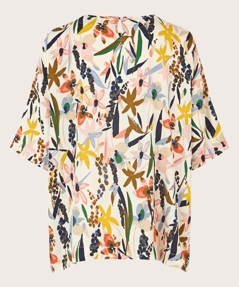 Degana Blouse, Whitecap
