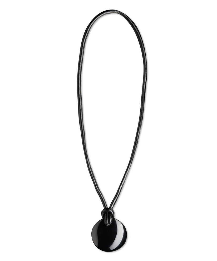 REYANNE NECKLACE, Black, hi-res