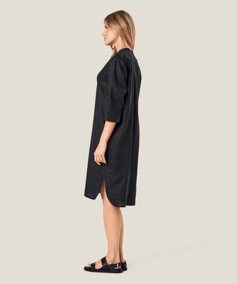 Nimes Dress, Black, hi-res