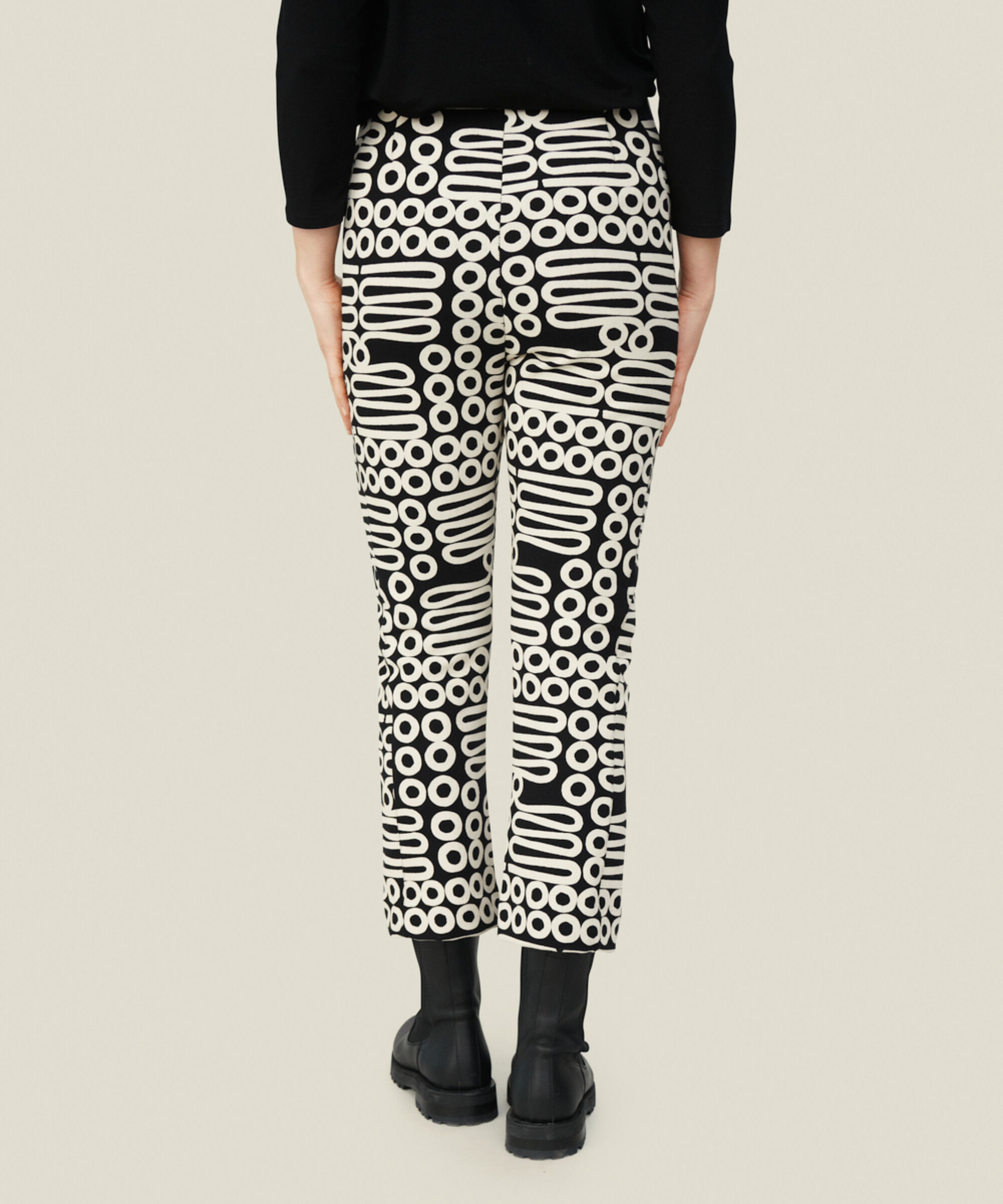 PABA JERSEY TROUSERS, Black