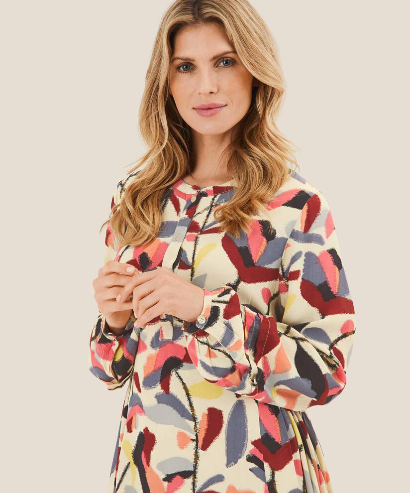 Nafia Dress, Calypso Coral