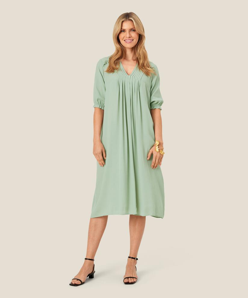 Nechana Dress, Frosty Green