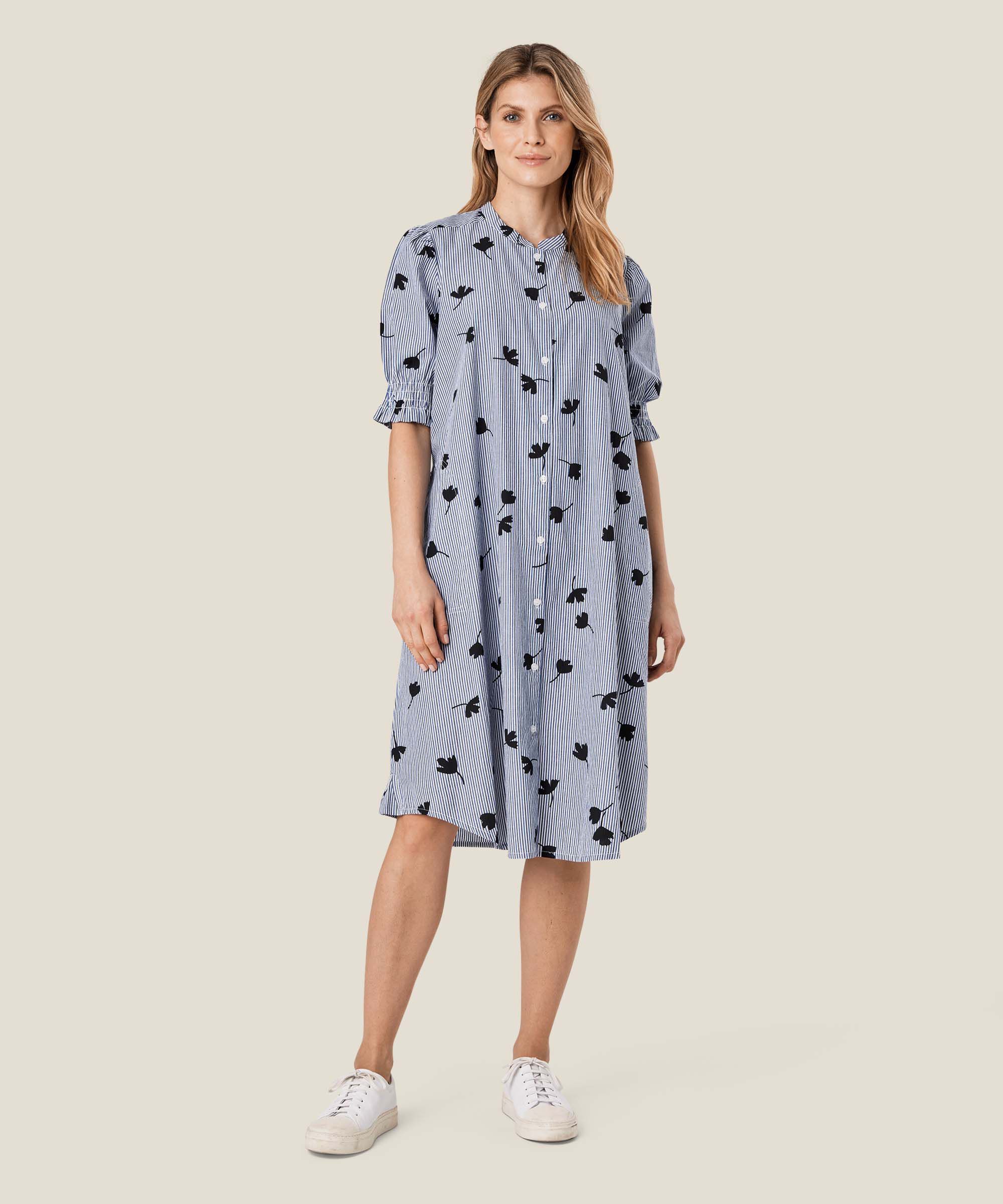 Nomi Dress, Maritime Blue