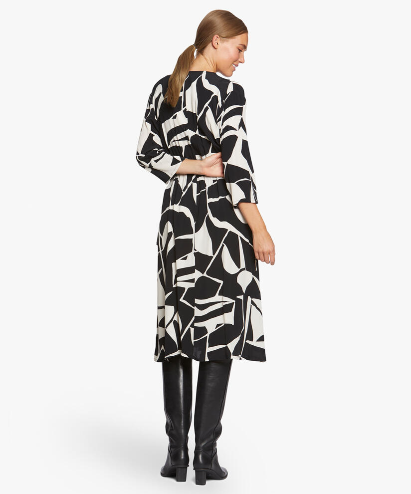NINI SHIRT DRESS, Black