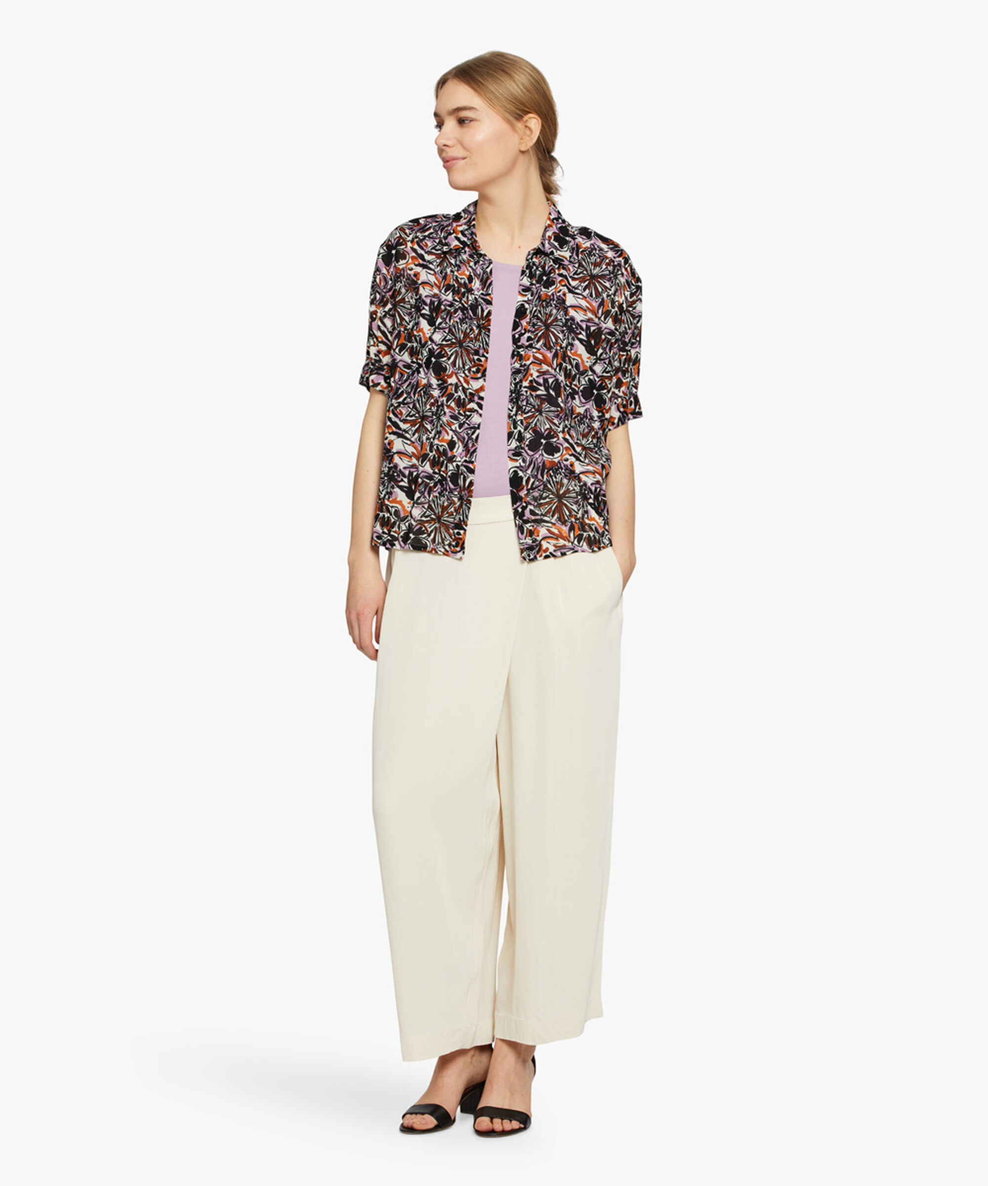 ITALLA SHIRT, Lavender Mist