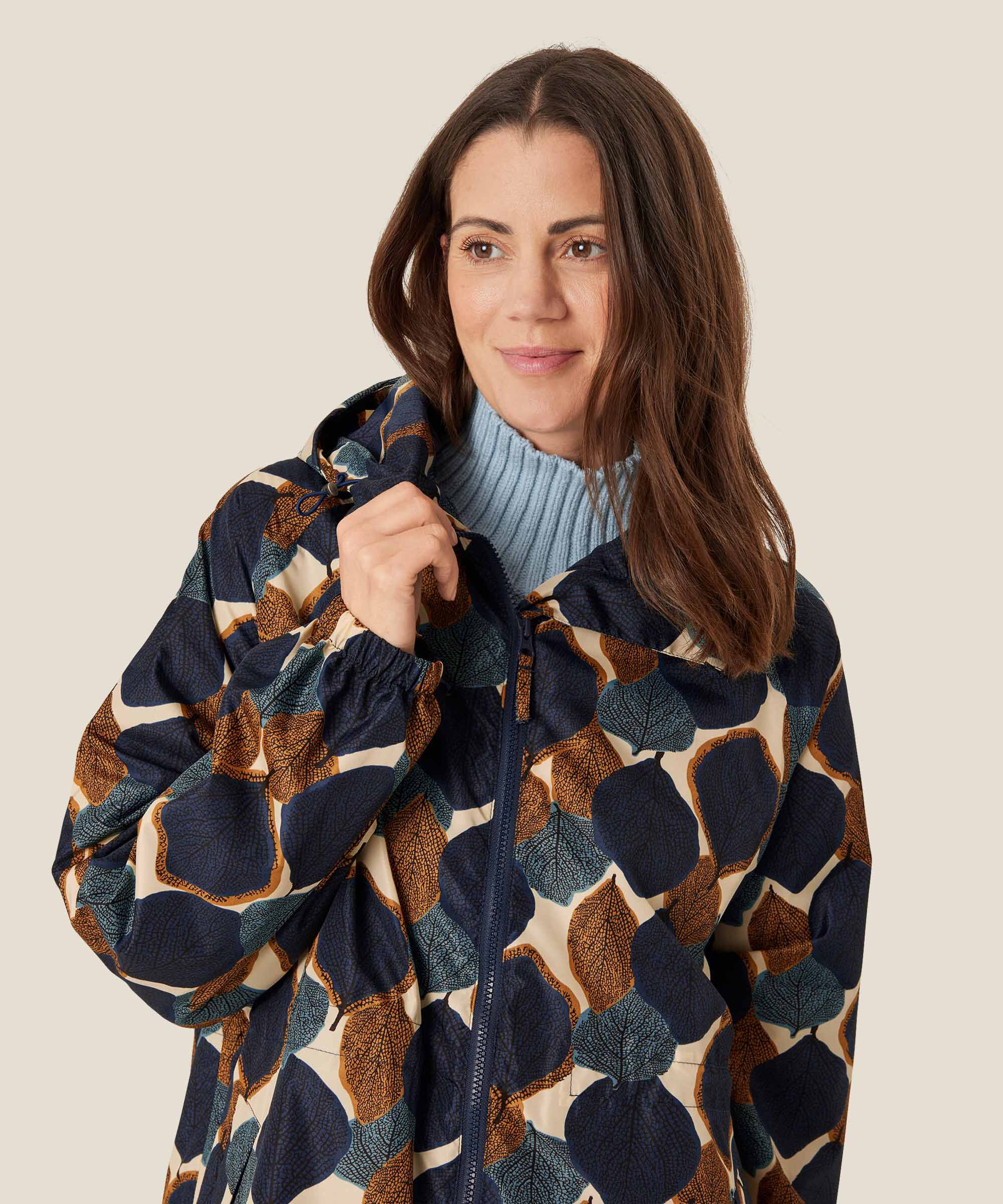 Trina Rain Coat, Moonlit Ocean