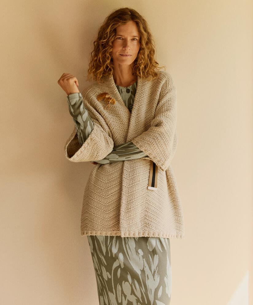 Laina Cardigan, Whitecap