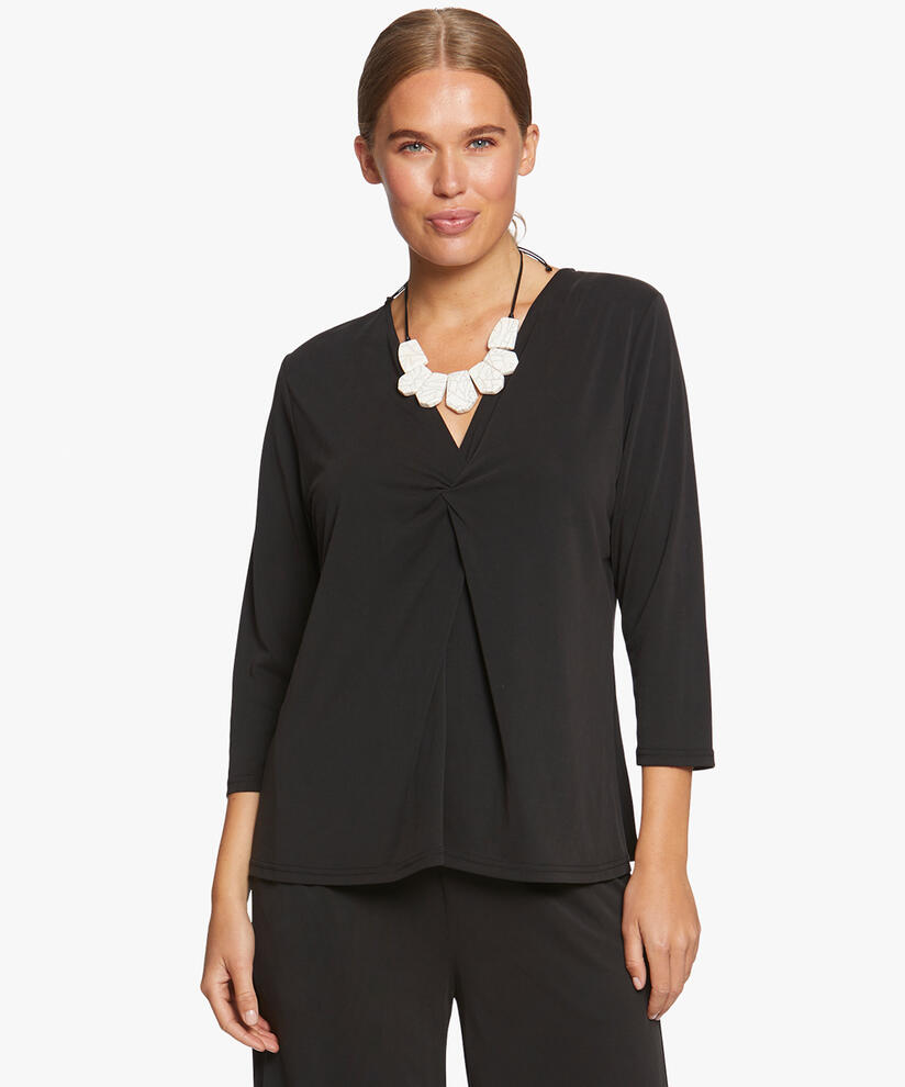 BABUSKA TOP, Black