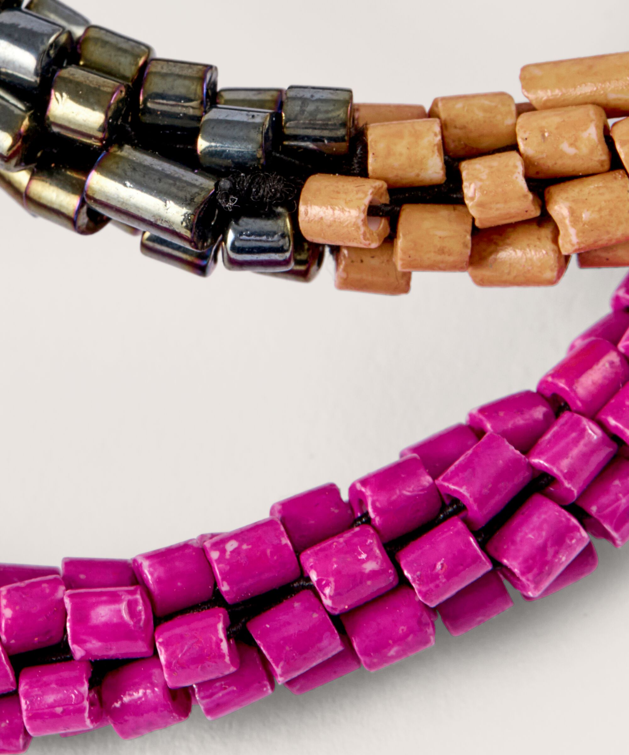 Ried Bracelet, Fuchsia Red