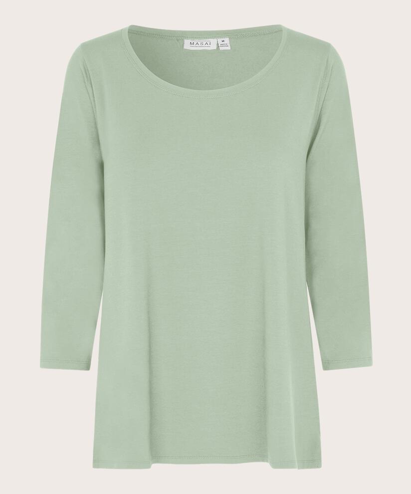 Cecille JERSEY Top, Frosty Green