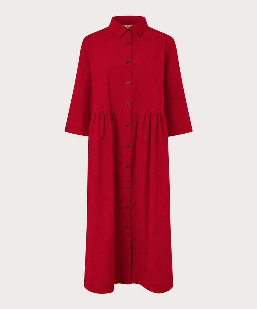 Nynisla Shirt Dress, Scarlet Sage