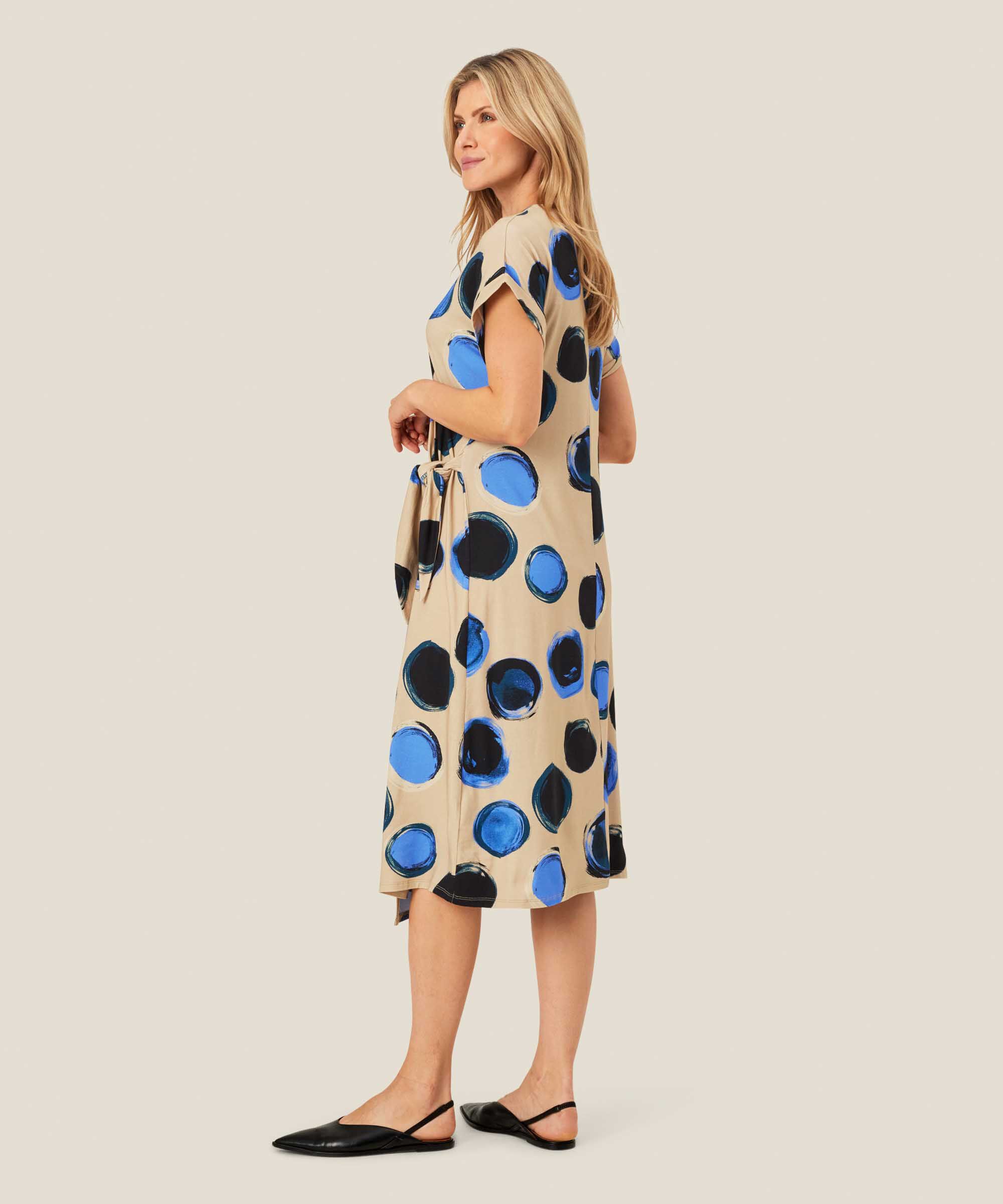 Orva JERSEY Dress, Ultramarine