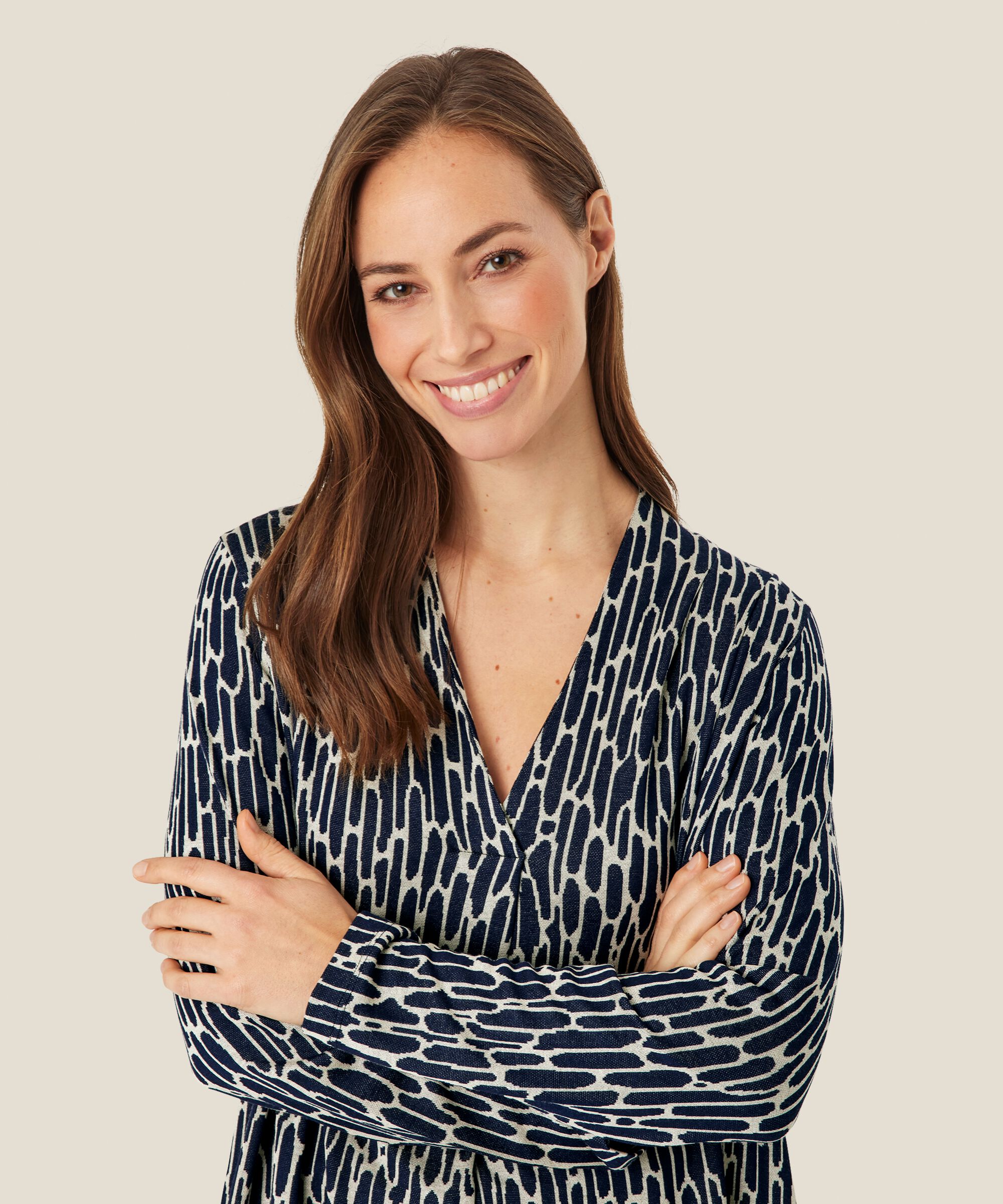 Dianu JERSEY Top, Maritime Blue