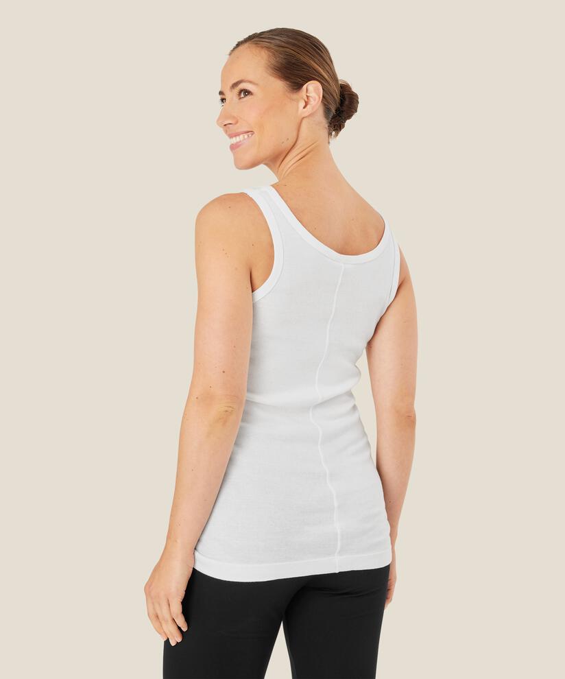 Erin JERSEY Top, White