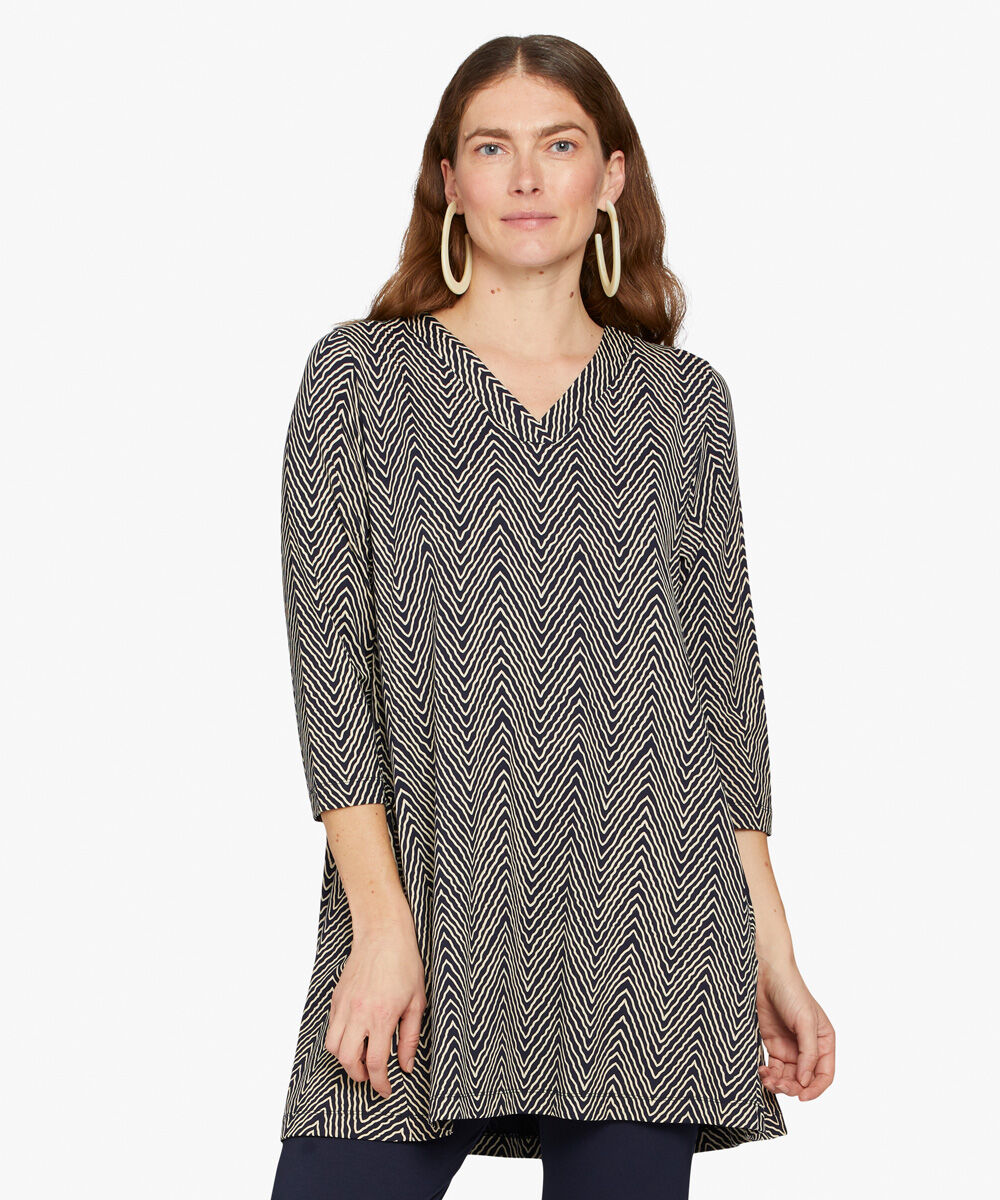 GIZIA TUNIC, Navy