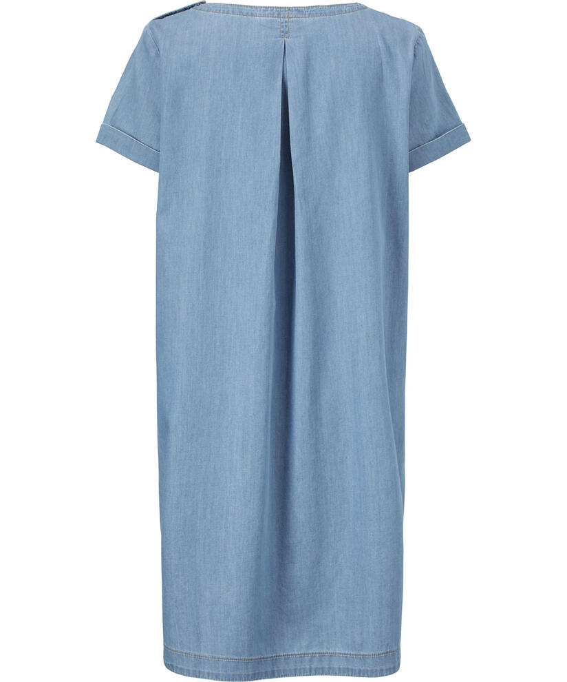 NALANI DRESS, Light Denim