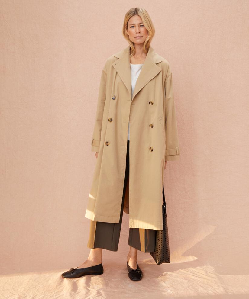 Tosca Coat, Travertine