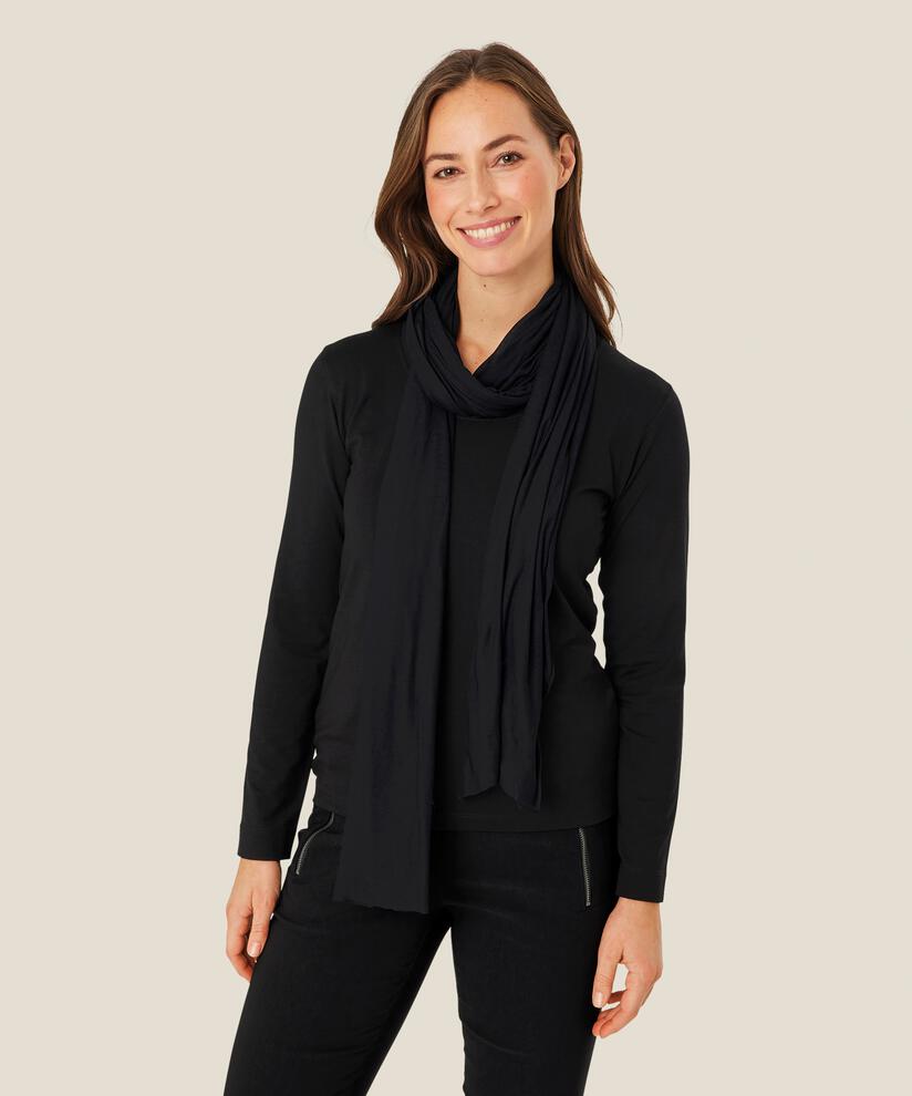 Amega JERSEY Scarf, Black