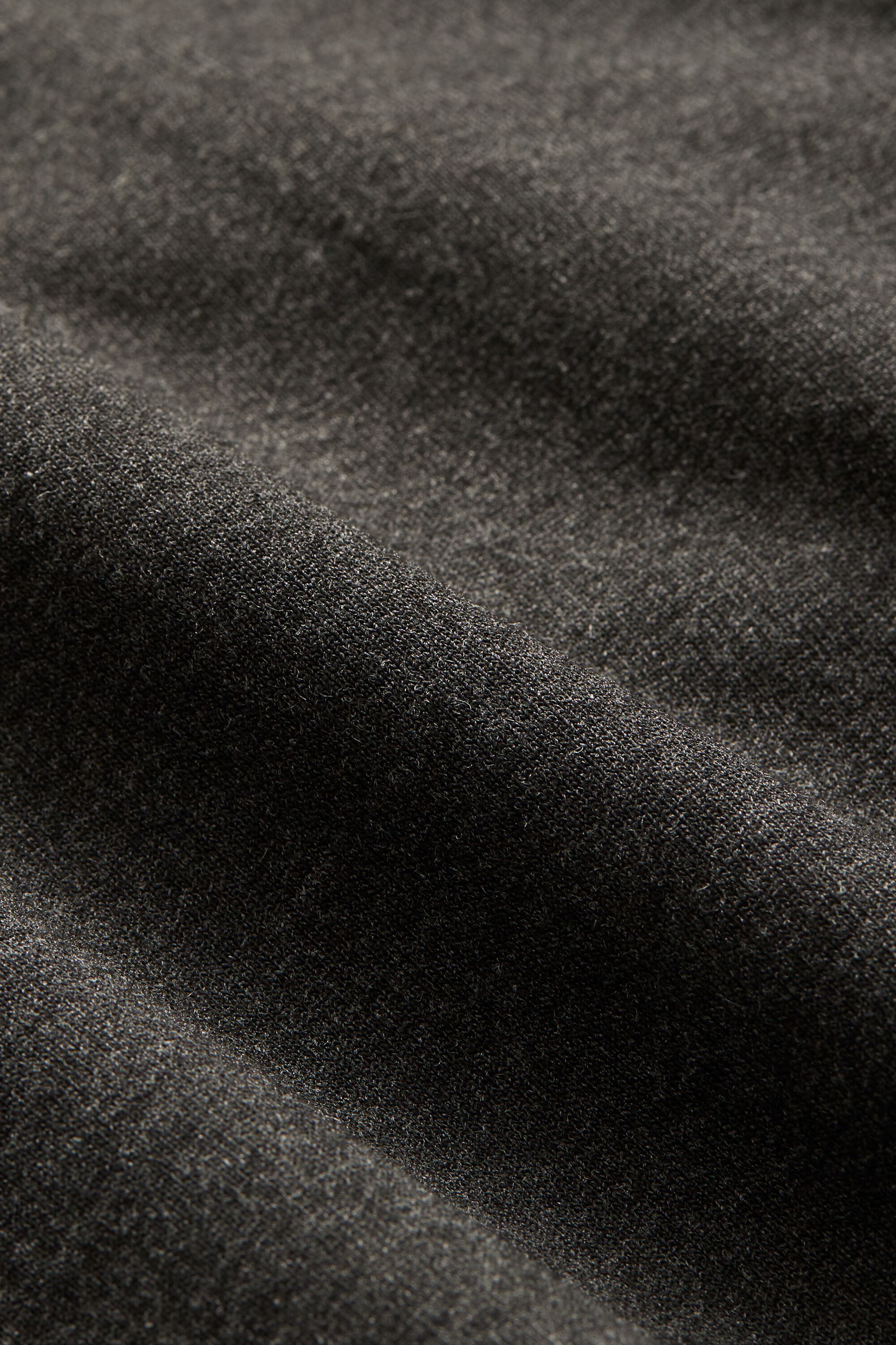 Berta JERSEY Top, D. Grey mel.