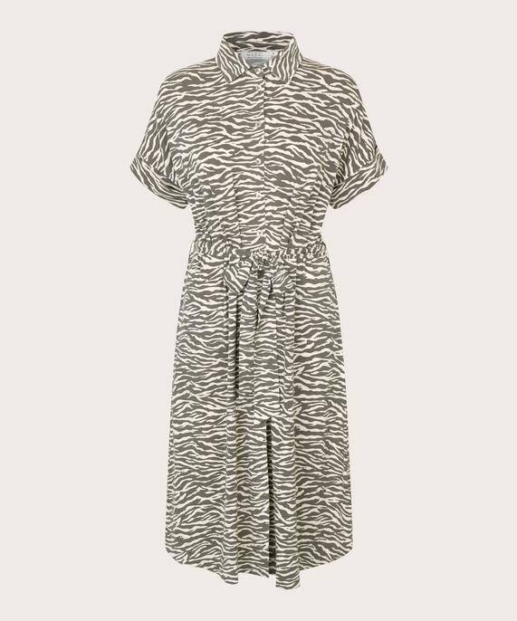 Nerithia JERSEY Shirt Dress, Raven