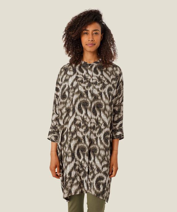 Iosetta Shirt Dress, Sea Turtle