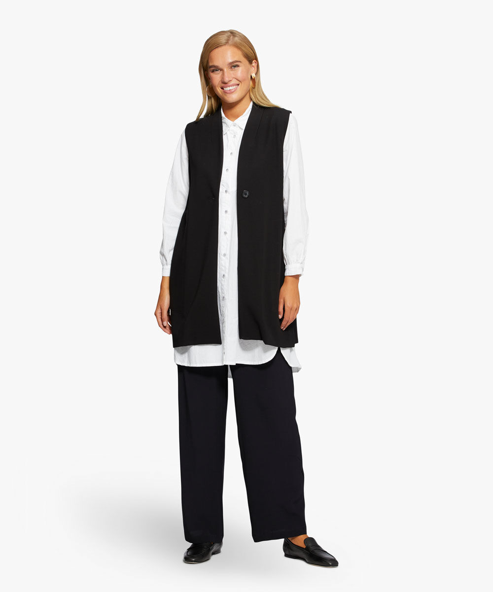 JORGINE VEST, Black