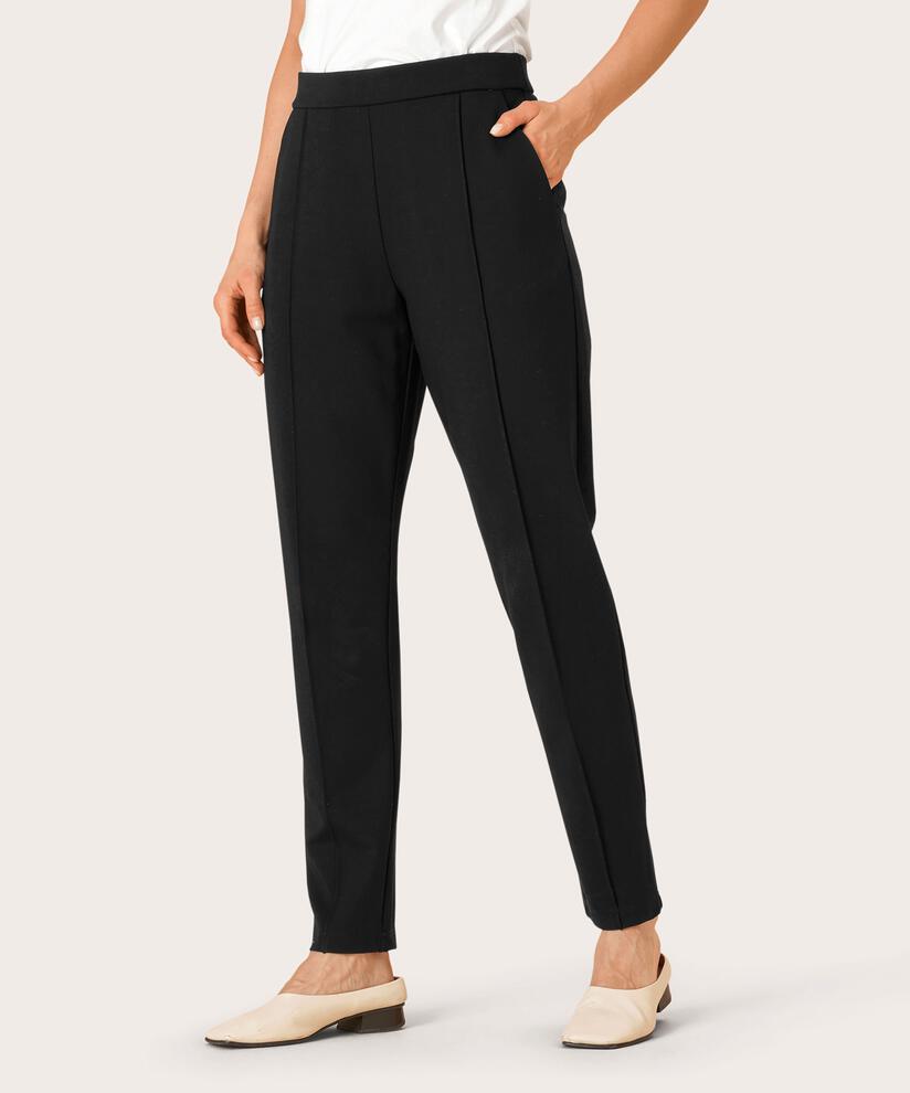 PAQUITA JERSEY TROUSERS, Black