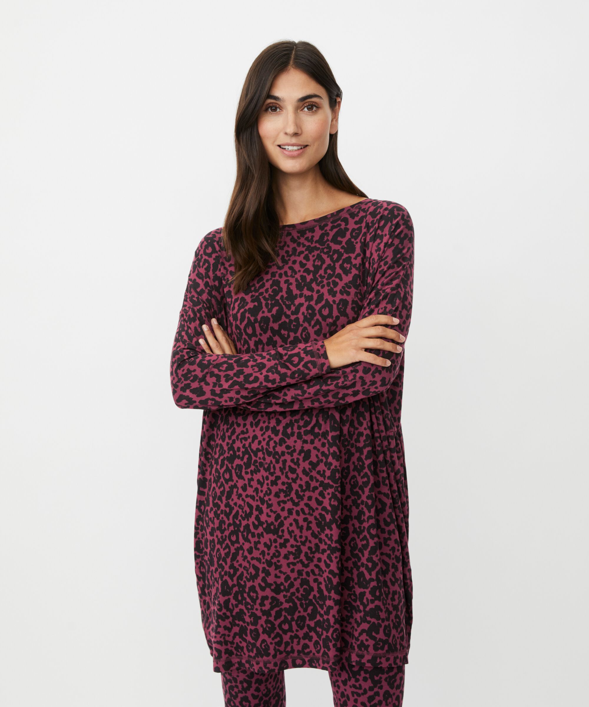 Gabriat JERSEY Tunic, Tawny Port