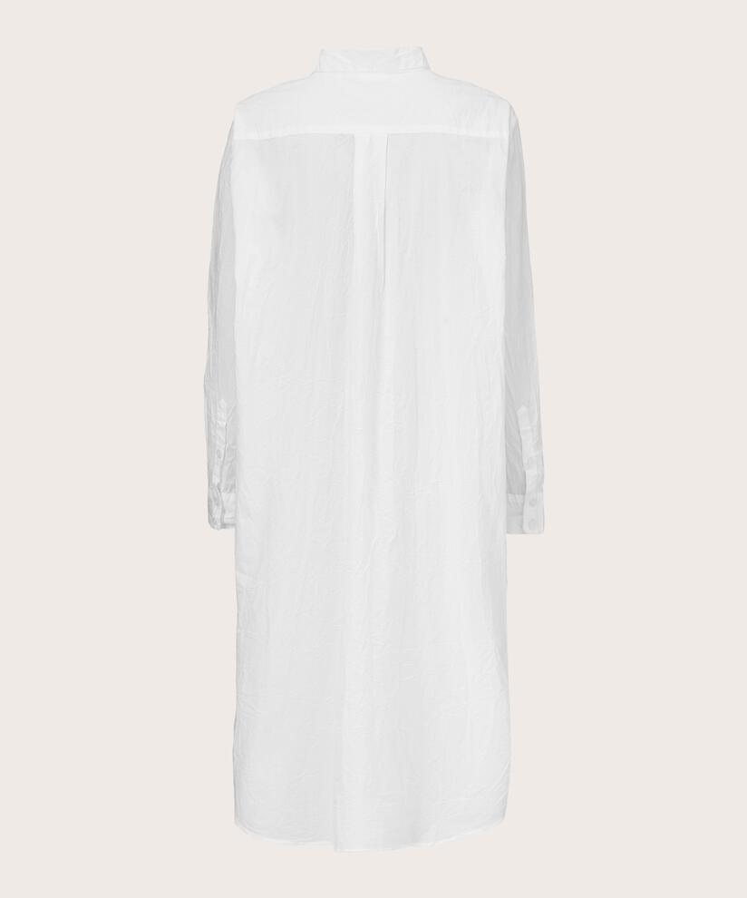 NEVA SHIRT DRESS, White