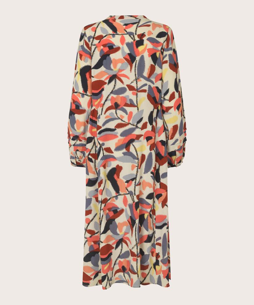 Nafia Dress, Calypso Coral