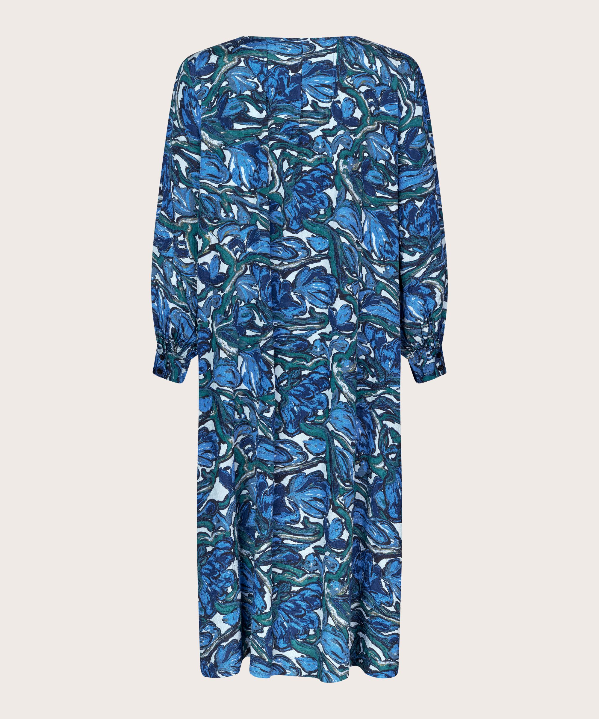 Novalie Dress, Blue Fog