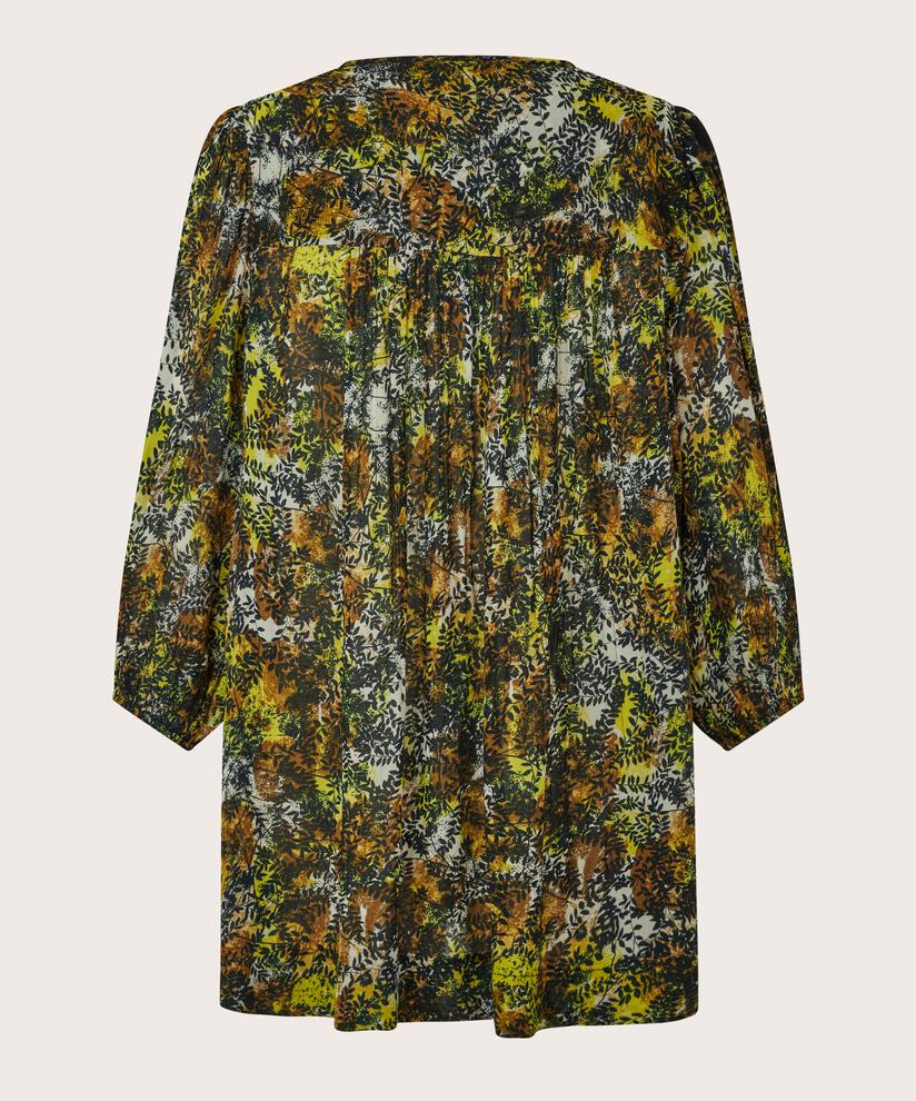 Goldie Tunic, Green Sheen